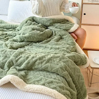 WARMVEL Cozy Wool Blanket