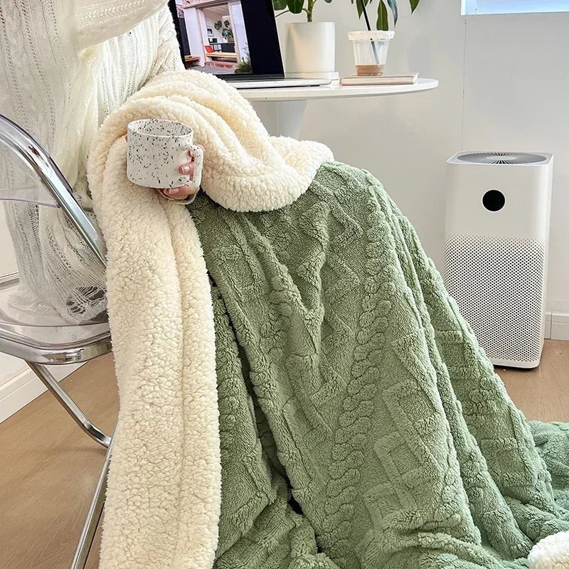 WARMVEL Cozy Wool Blanket