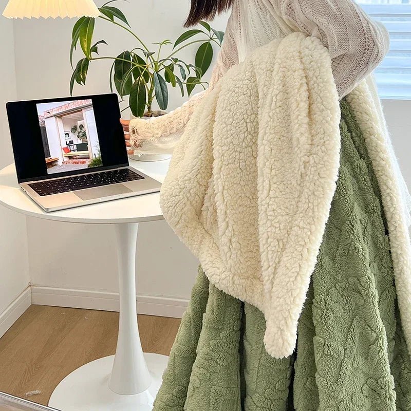 WARMVEL Cozy Wool Blanket