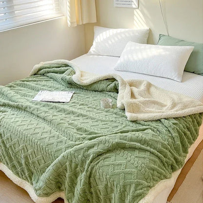 WARMVEL Cozy Wool Blanket