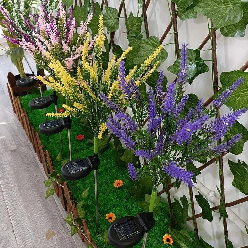 SOLBLOOM Solar Lavender Lights