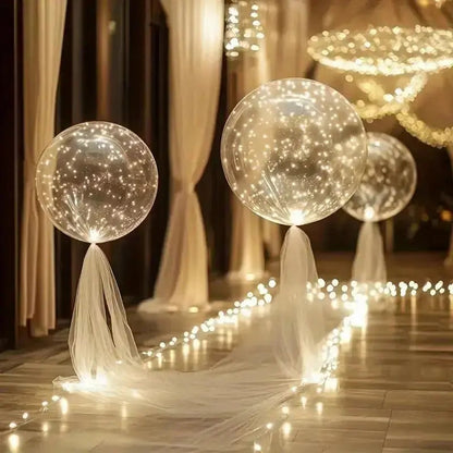 LED Light-Up Balloons, Set of 10