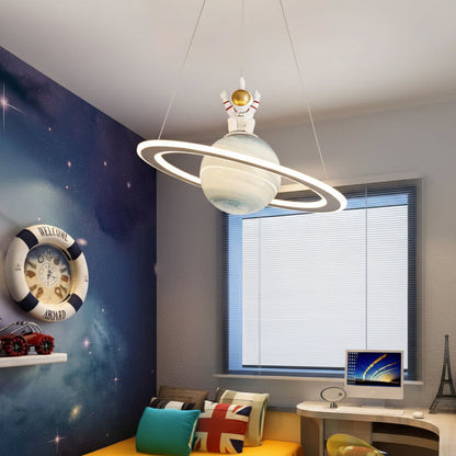 LED Planet Hanging Lamp Imaginative Children's Room