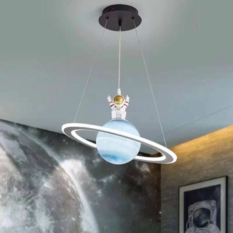 LED Planet Hanging Lamp Imaginative Children's Room