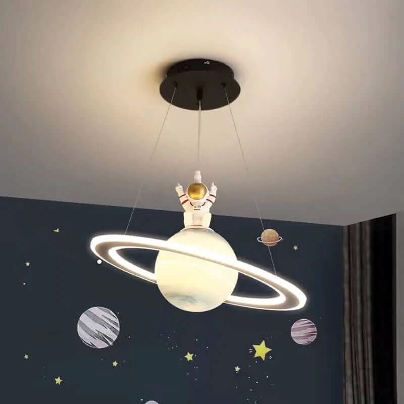 LED Planet Hanging Lamp Imaginative Children's Room