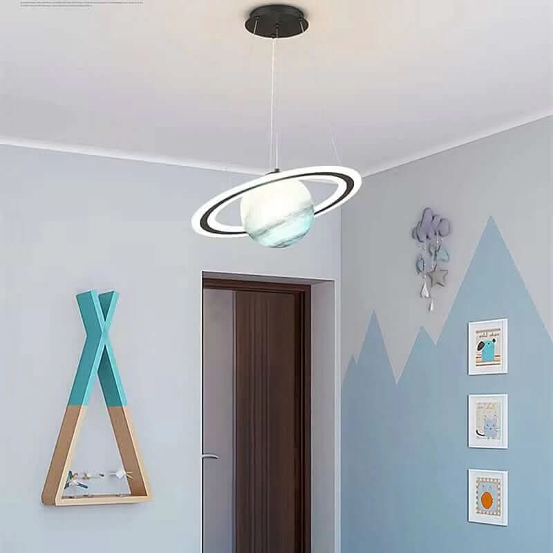 LED Planet Hanging Lamp Imaginative Children's Room