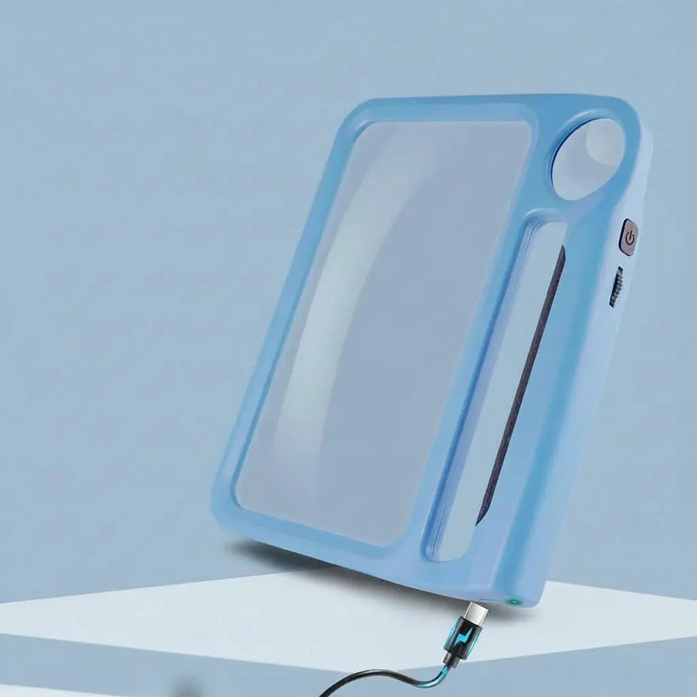 LED Reading Magnifier, Handheld 5x 10x Magnifying Glass with 48 LEDs for Small Print & Labels