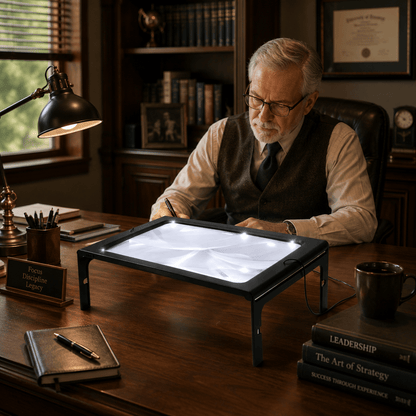 LENSHAVEN Hands-free Reading Magnifier