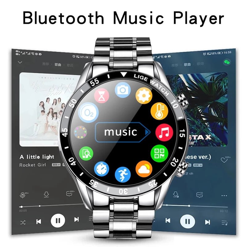 LIGETRON Luxury Bluetooth Smartwatch