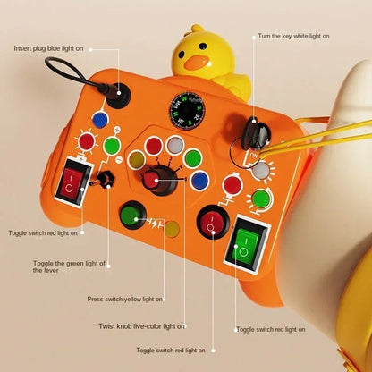 BRILLIPLAY Luminous Montessori Sensory Board