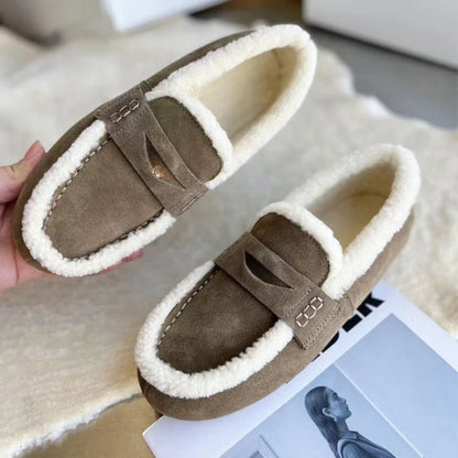 WARMTOE Classic Women's Suede Loafers