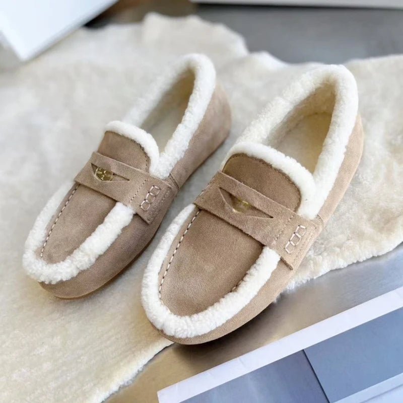 WARMTOE Classic Women's Suede Loafers