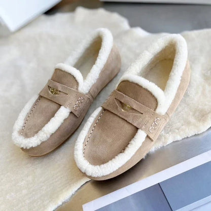 WARMTOE Classic Women's Suede Loafers