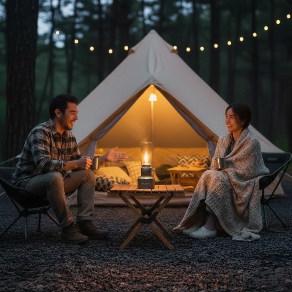 CAMPFLARE Portable Butane Lamp