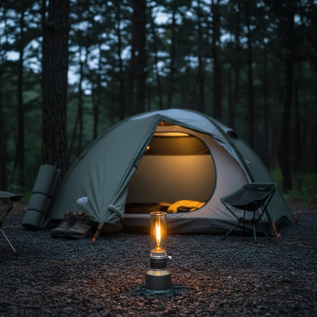 CAMPFLARE Portable Butane Lamp