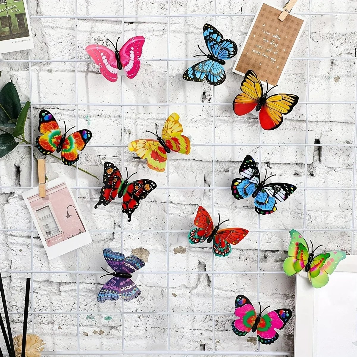 MAGICFLUTTER 3D LED Butterfly Wall Sticker