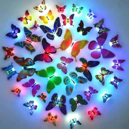 MAGICFLUTTER 3D LED Butterfly Wall Sticker
