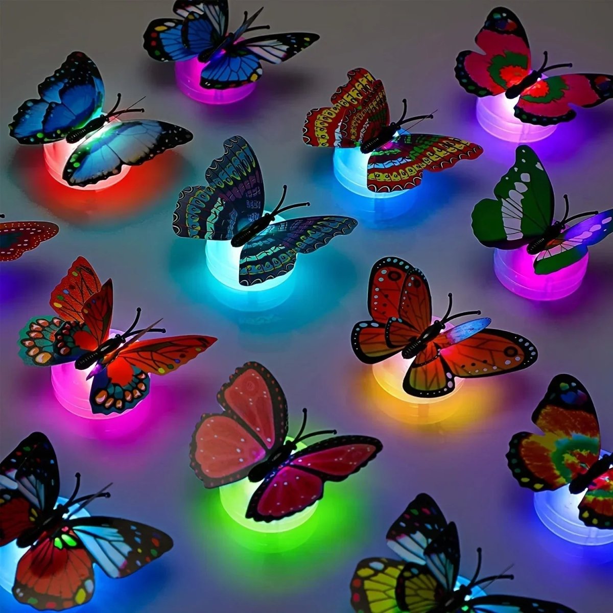 MAGICFLUTTER 3D LED Butterfly Wall Sticker