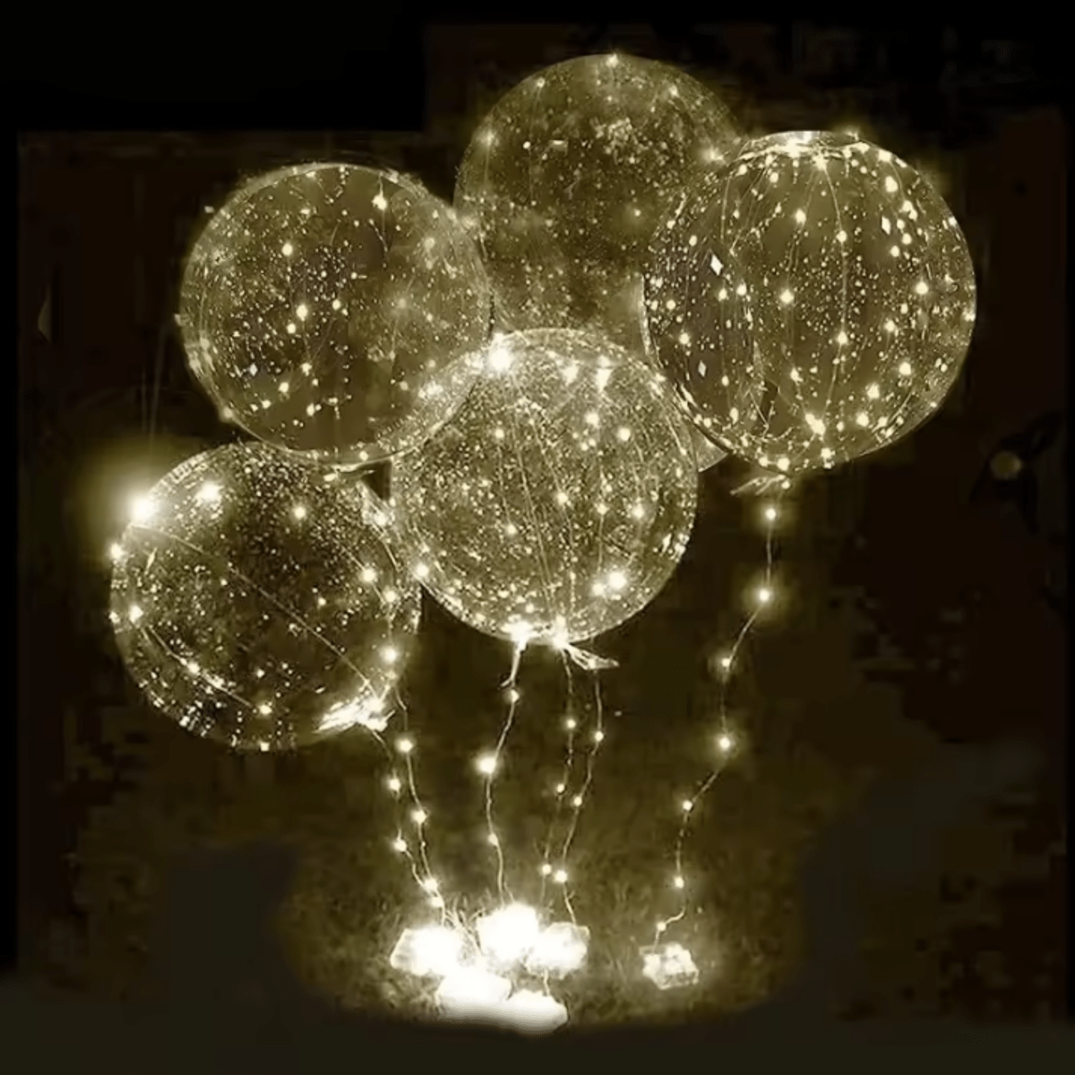 GLOWFEST Reusable LED Party Balloons