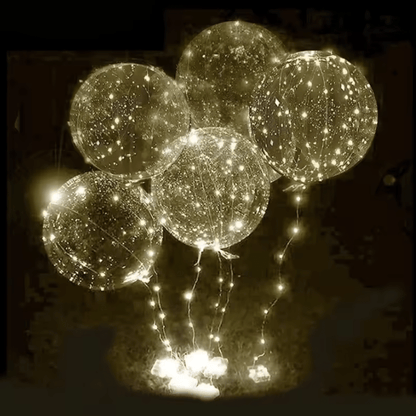 GLOWFEST Reusable LED Party Balloons