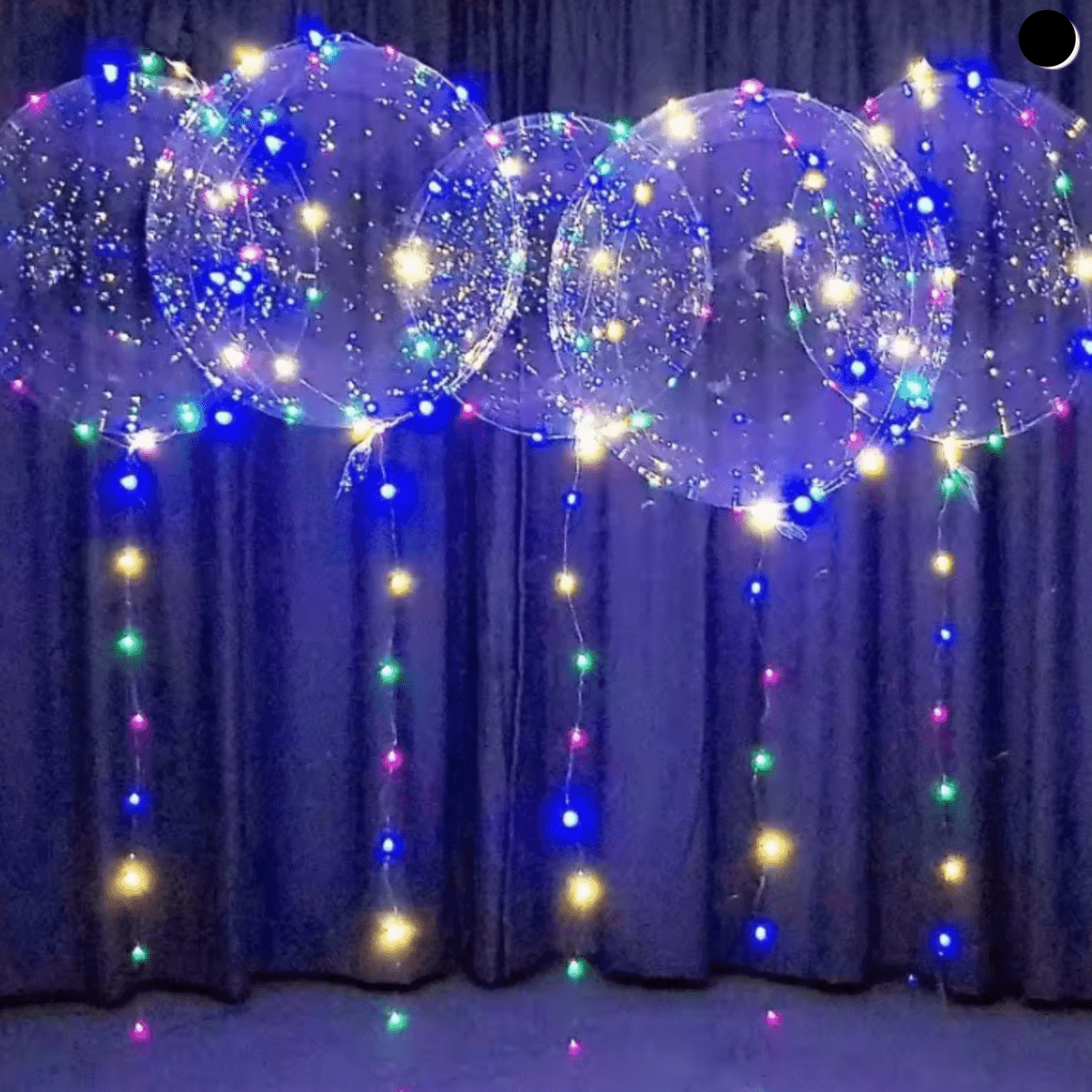 GLOWFEST Reusable LED Party Balloons