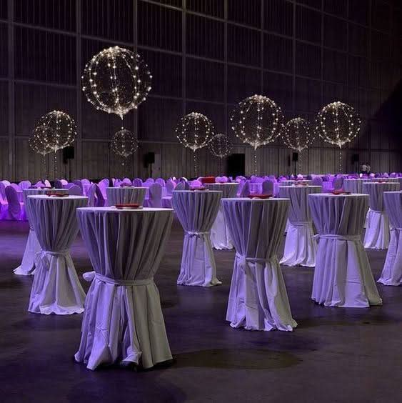 GLOWFEST Reusable LED Party Balloons
