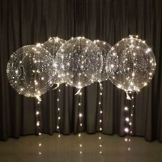 GLOWFEST Reusable LED Party Balloons