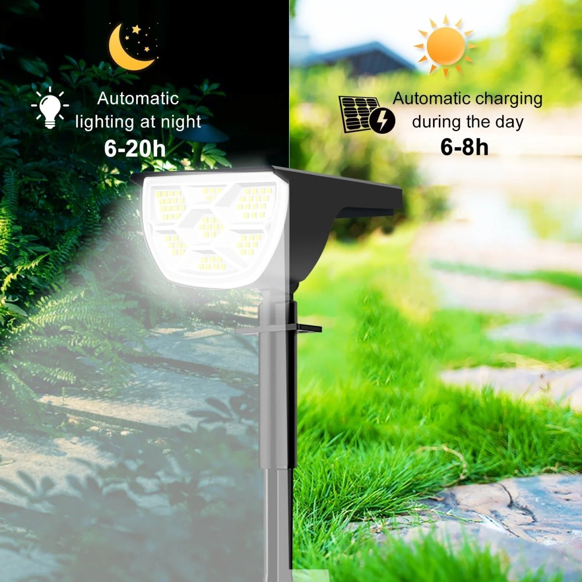 SONNENSPOT Solar-powered Landscape Spotlights