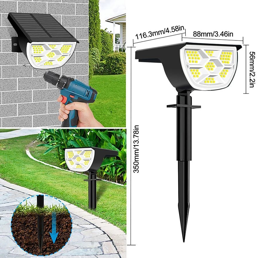 SONNENSPOT Solar-powered Landscape Spotlights