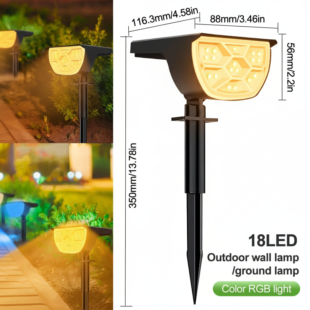 SONNENSPOT Solar-powered Landscape Spotlights
