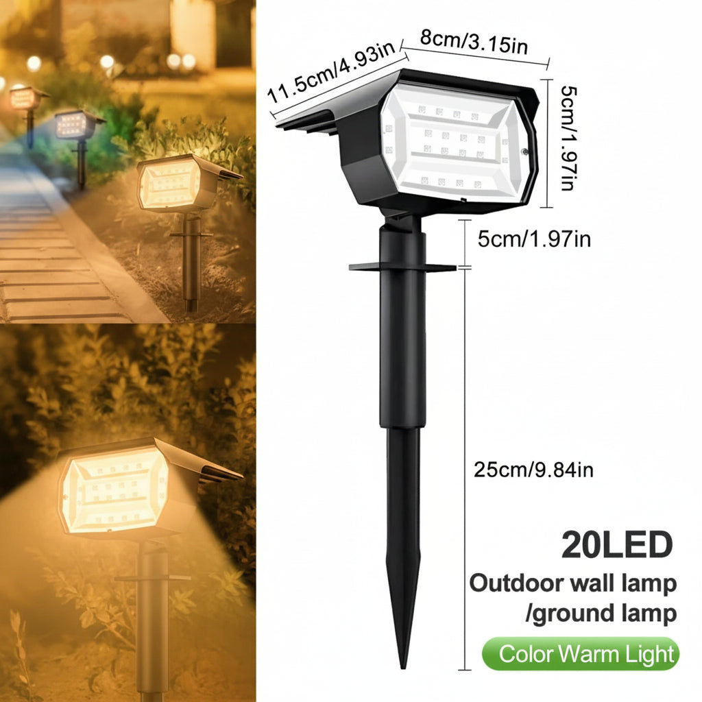 SONNENSPOT Solar-powered Landscape Spotlights
