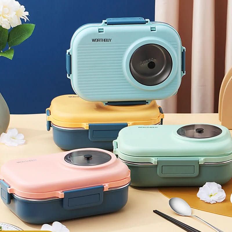 PORTAFRESH Stainless Steel Lunchbox