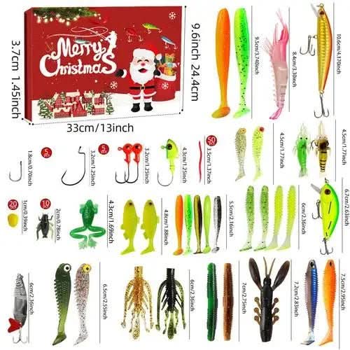 HookQuest Advent Calendar 2025 24 High-Quality Fishing