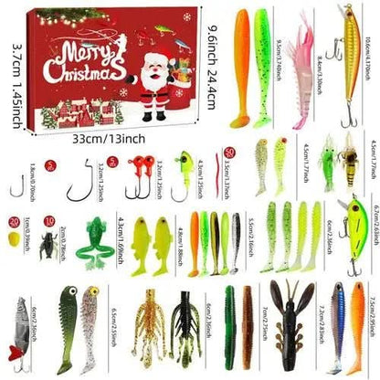 HookQuest Advent Calendar 2025 24 High-Quality Fishing