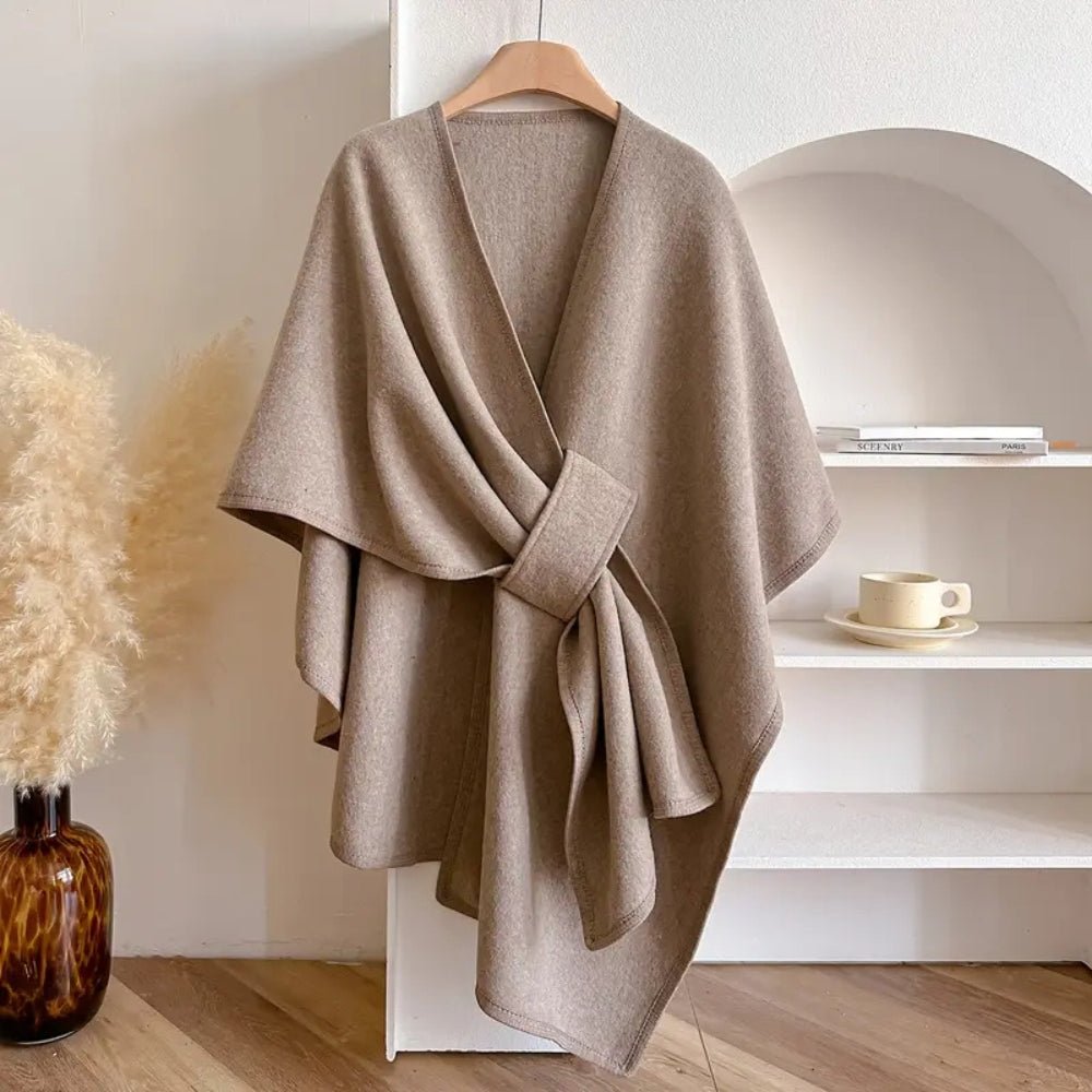 WINDWRAP Luxurious Poncho-scarf-coat