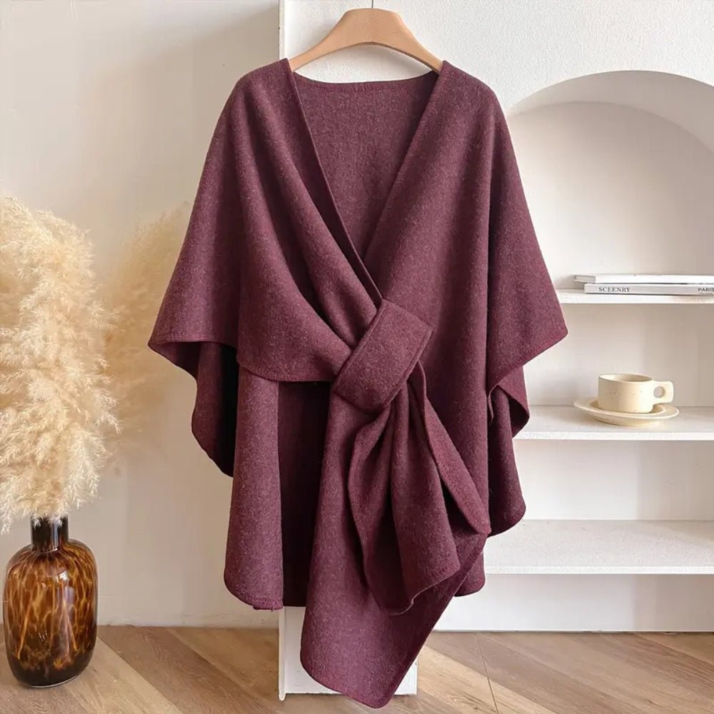 WINDWRAP Luxurious Poncho-scarf-coat