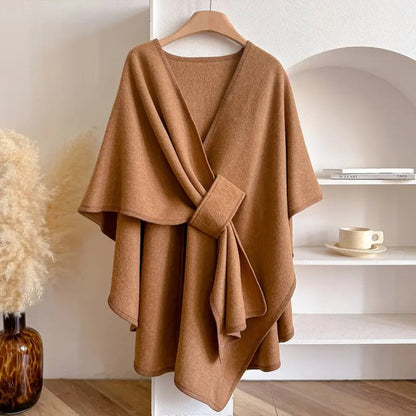 WINDWRAP Luxurious Poncho-scarf-coat