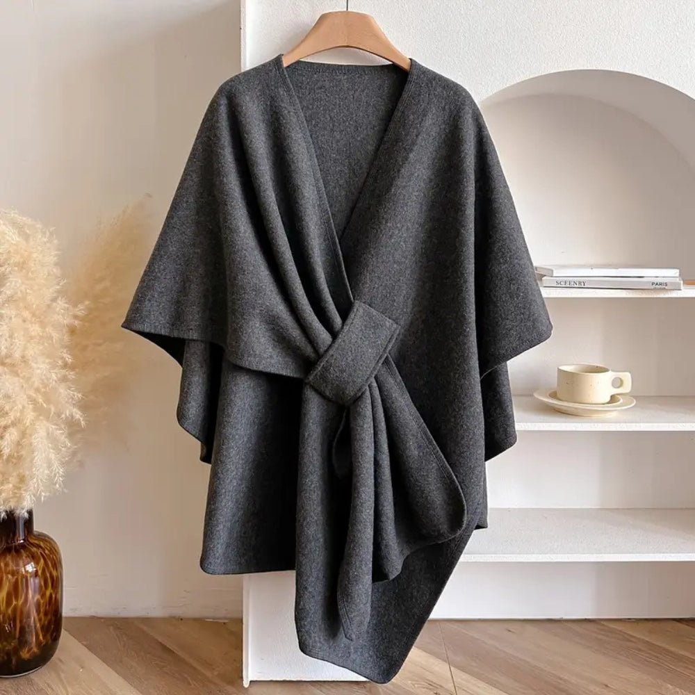 WINDWRAP Luxurious Poncho-scarf-coat