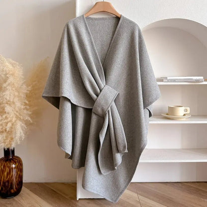 WINDWRAP Luxurious Poncho-scarf-coat