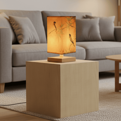 FABWOOD Wood and Fabric Lamp