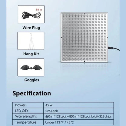 INFRAGLOW PANEL Infrared Light Wellness