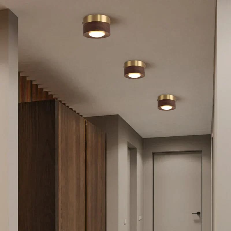 EMBERLED Energy-saving Walnut Light Solution