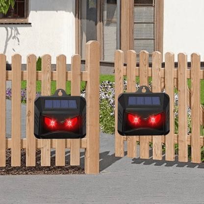 ECOREPEL Solar Ultrasonic Animal Repellent Set