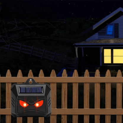 ECOREPEL Solar Ultrasonic Animal Repellent Set