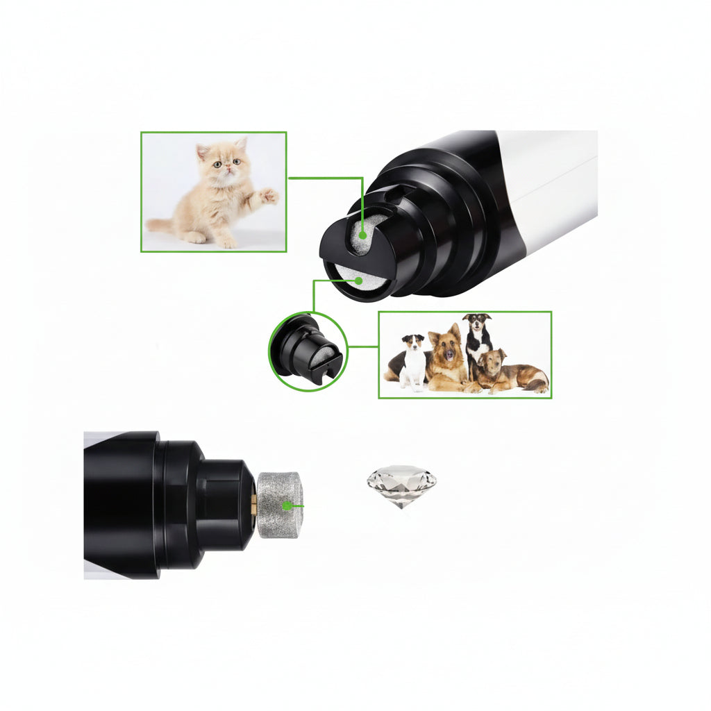 CLAWCARE LITE Quiet Electric Nail Grinder