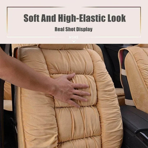 Car Seat Cover, Plush Foam Universal Fit Seat Cushion for Comfortable Long Drives