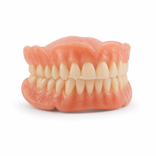 Denture Set, Heat-Forming Cosmetic Dentures with Custom Fit at Home, No Adhesive Needed