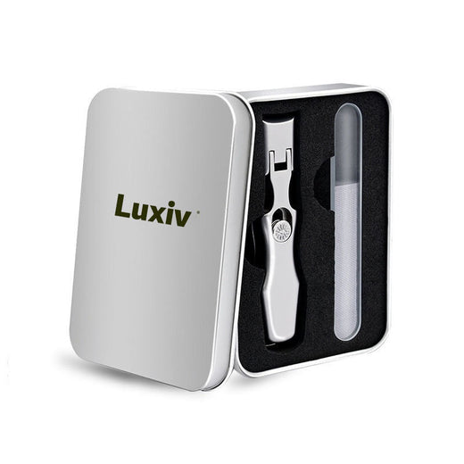 Toenail Clippers for Thick Nails, Wide Jaw Carbon Steel Nail Clipper with Nail Catcher for Seniors