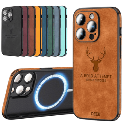 LuxeShield Leather Iphone Case