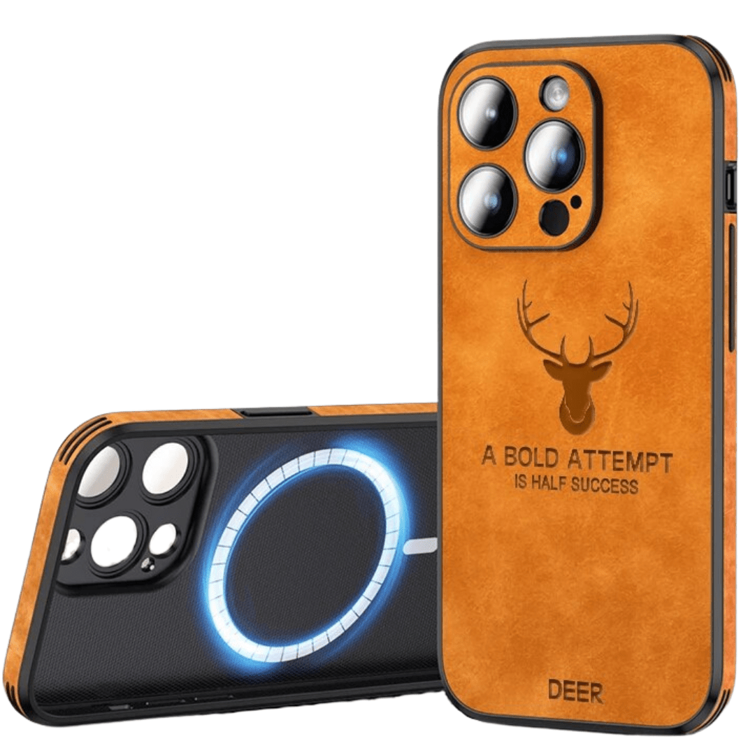 LuxeShield Leather Iphone Case